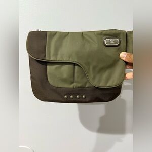 TUMI Body Bag Waist Bag Shoulder Bag Crossbody Green Nylon Unisex Sling C‎